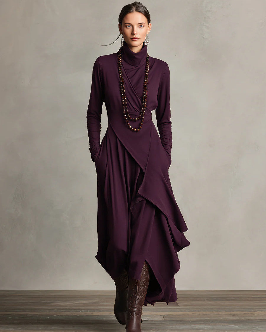 Vestido bohemio de algodón