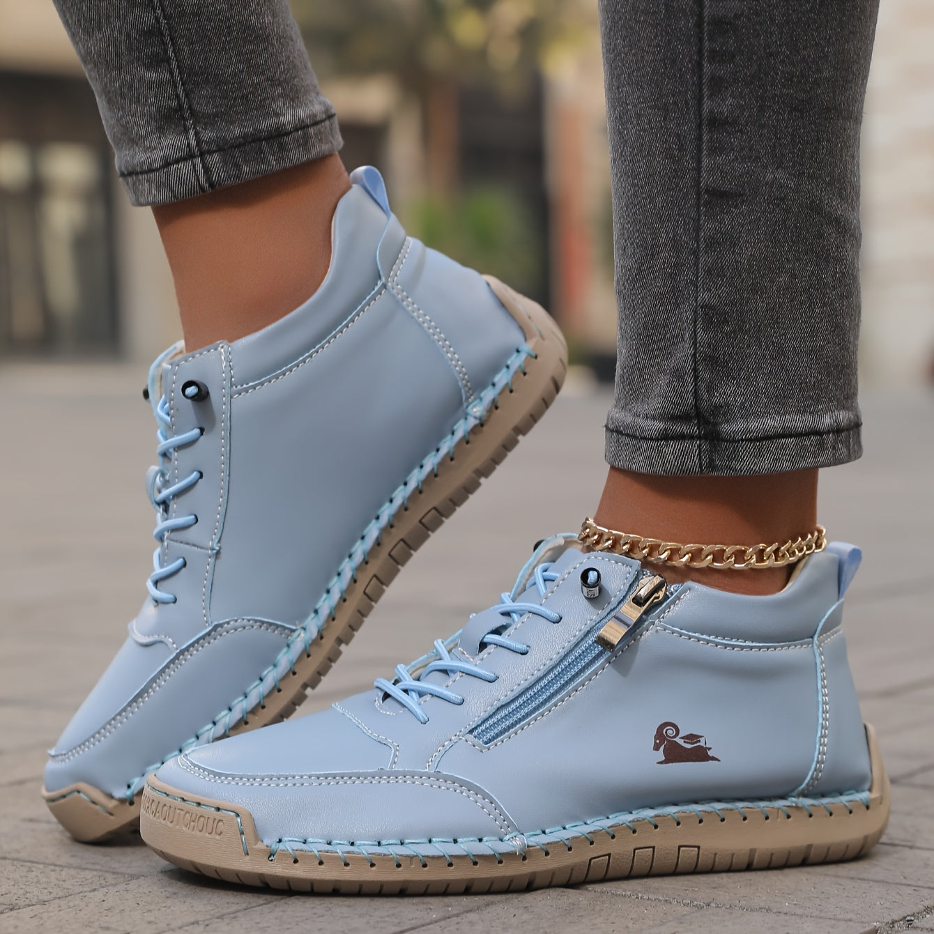 Margaux | Zapatos Ortopédicos con Cremallera