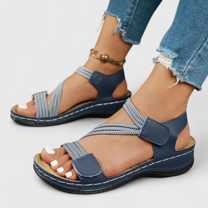 Rosalie | Sandalias Ortopédicas Cruzadas