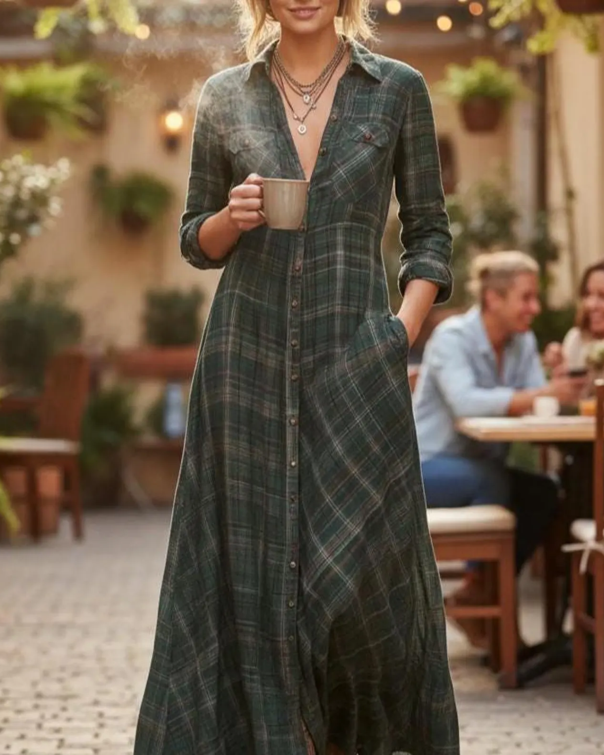 Vestido largo elegante