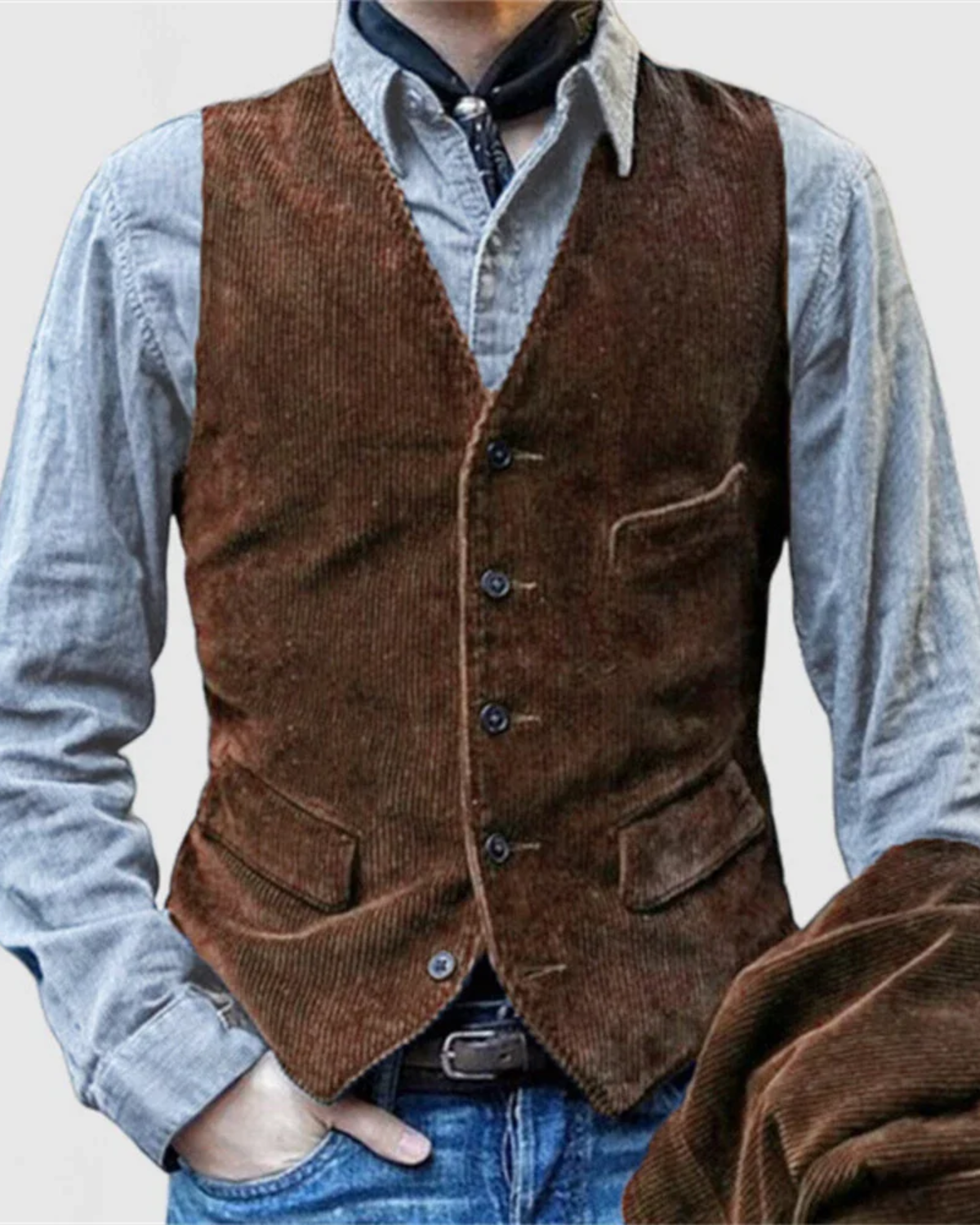 Chaqueta y chaleco vintage