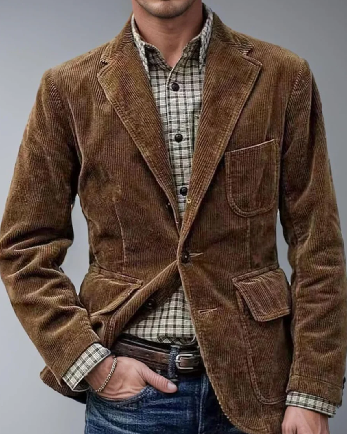 Chaqueta y chaleco vintage