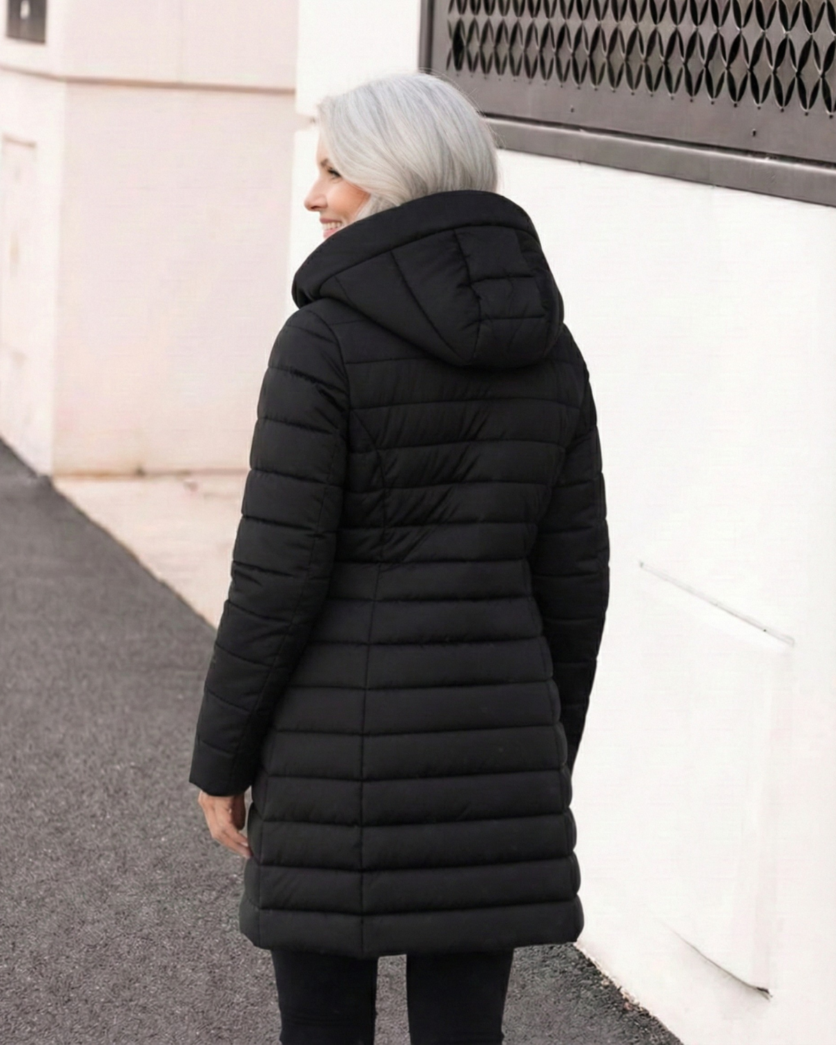 Chaqueta acolchada y forro polar
