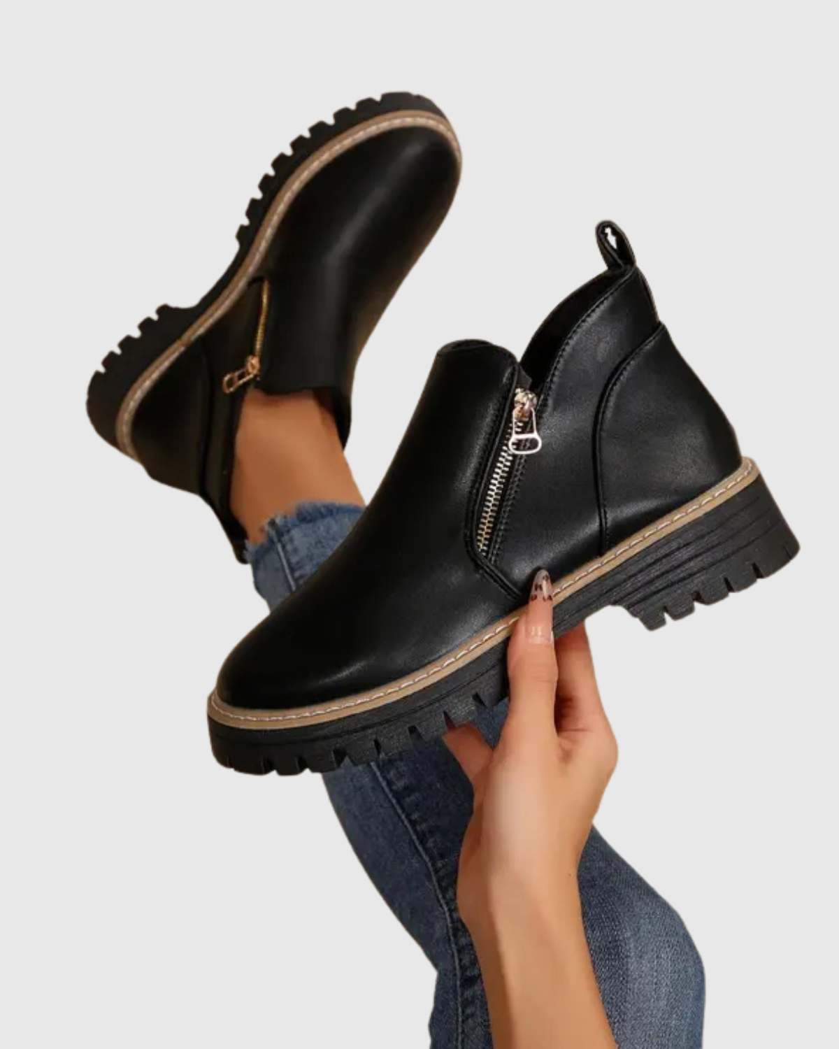 Botas casual con repelente de agua