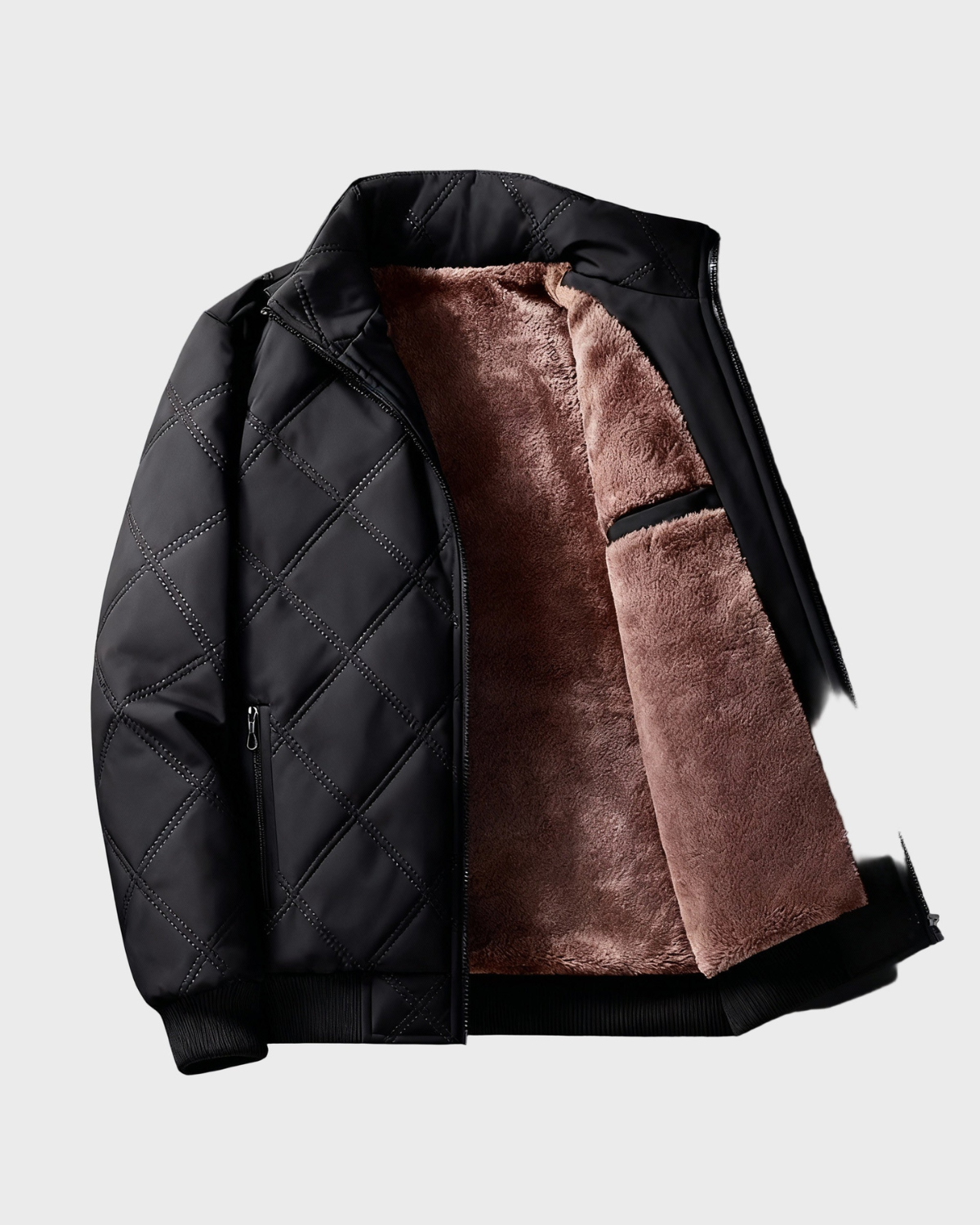 Chaqueta polar con forro