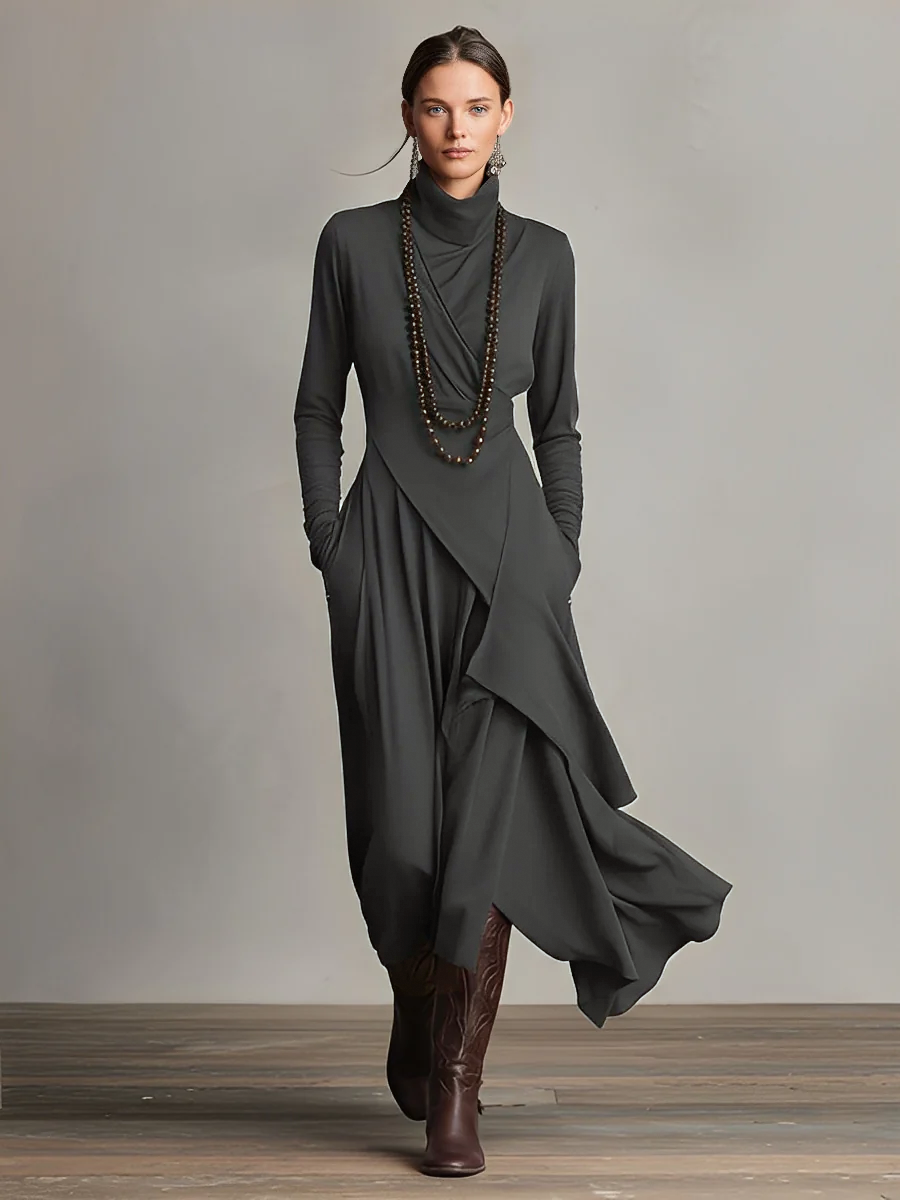 Vestido bohemio de algodón