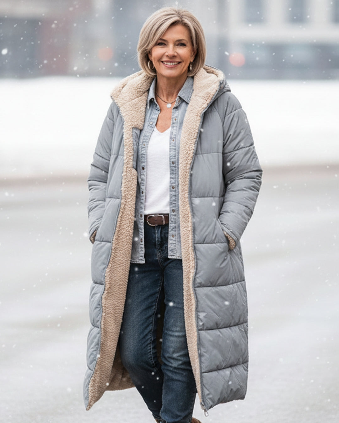 CARLIE I ABRIGO NORDIC REVERSIBLE
