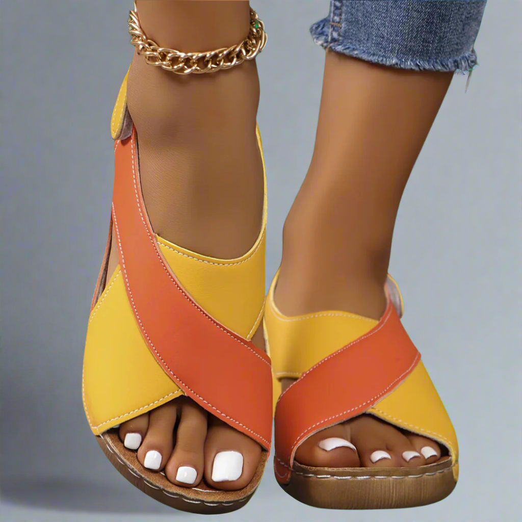 Kendra | Sandalias Ortopédicas Cruzadas
