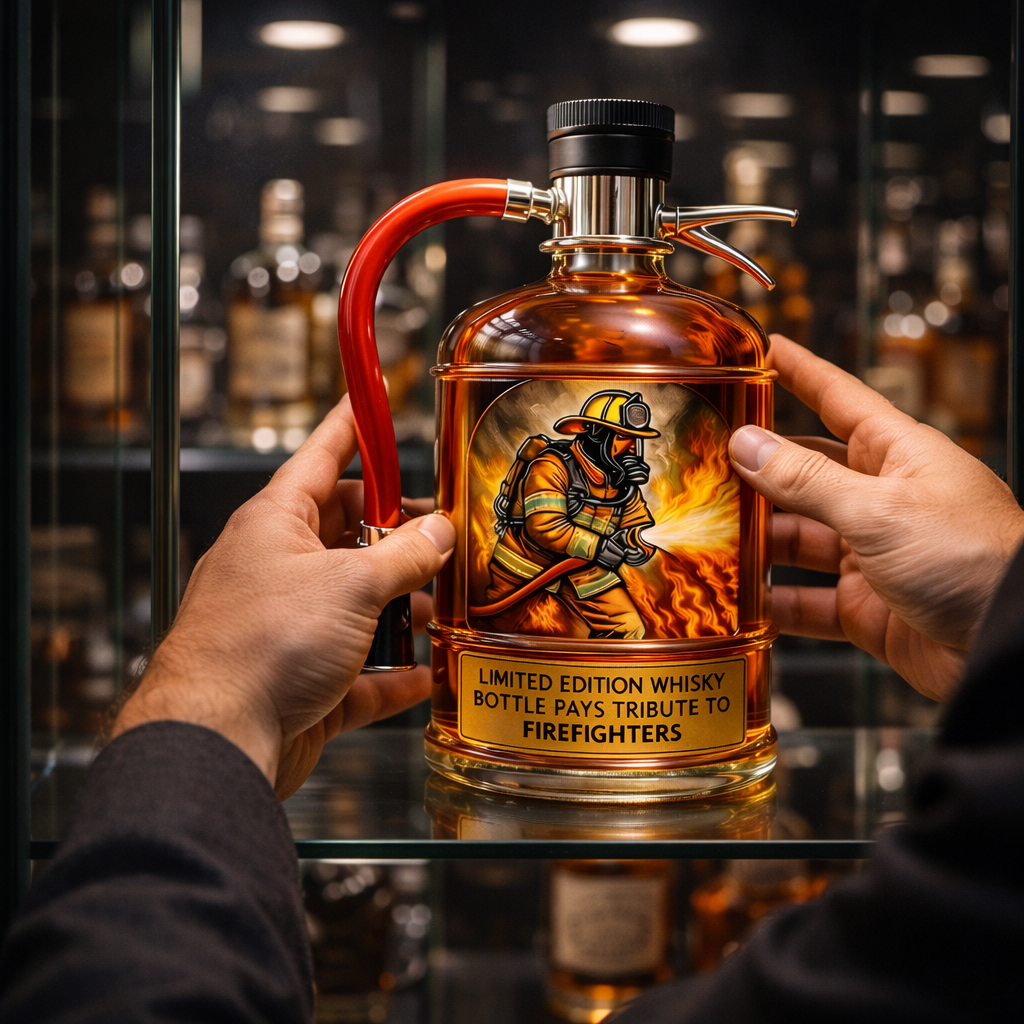 Botellas de whisky - Edición Extintor
