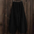 Pantalones con bolsillos lisos y farol