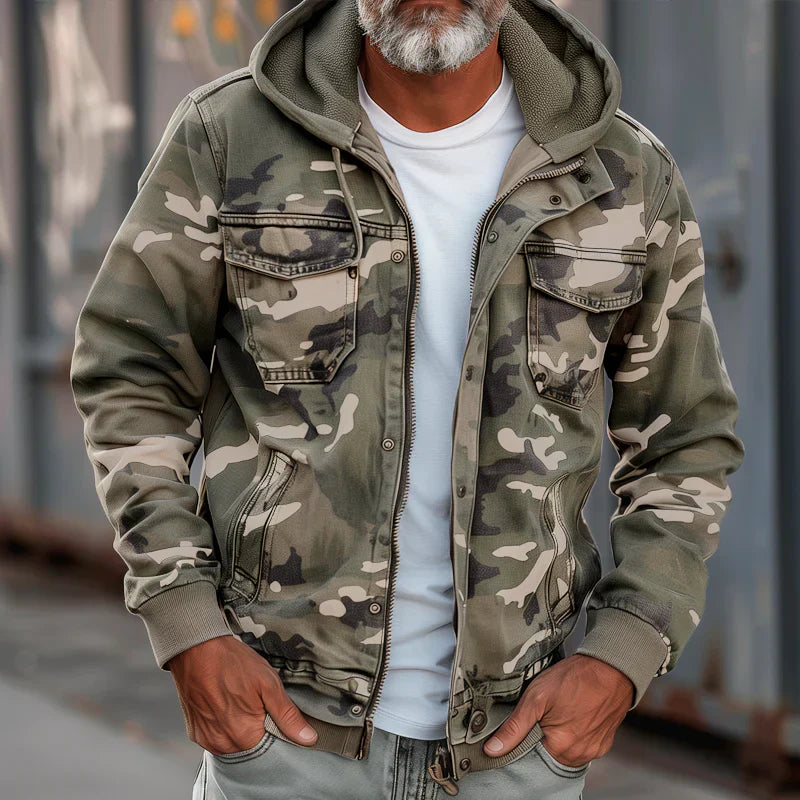 Chaqueta estilo militar