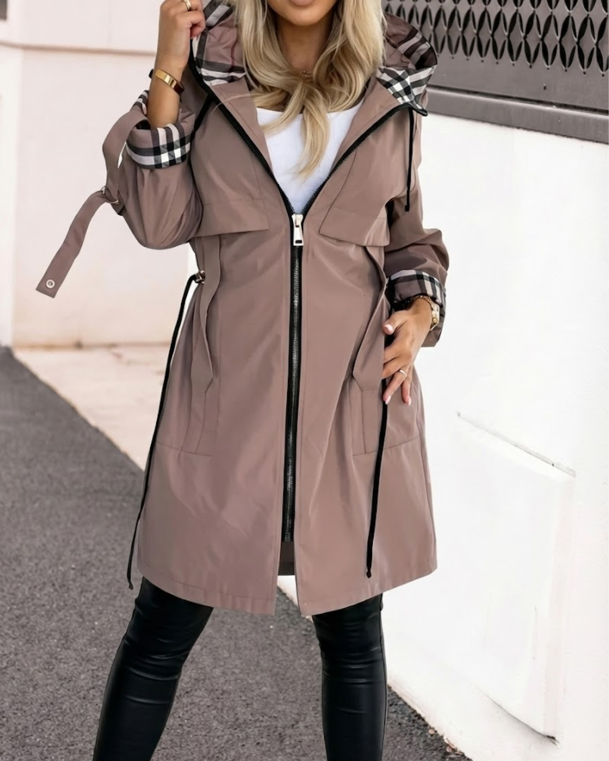 Chaqueta impermeable cortavientos