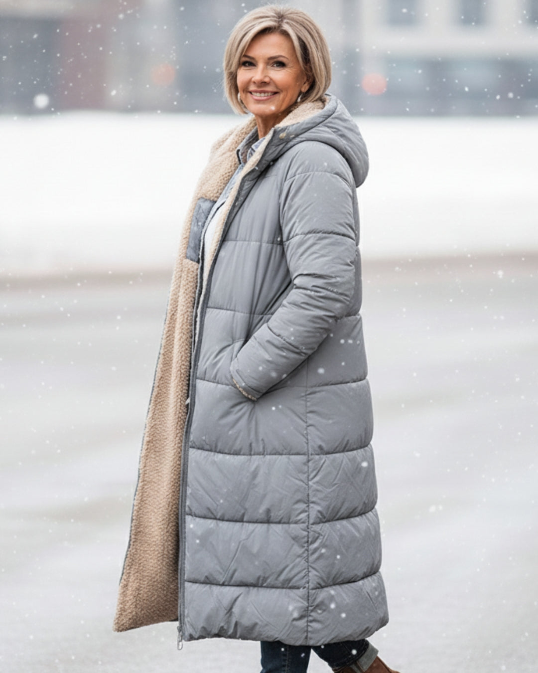 CARLIE I ABRIGO NORDIC REVERSIBLE
