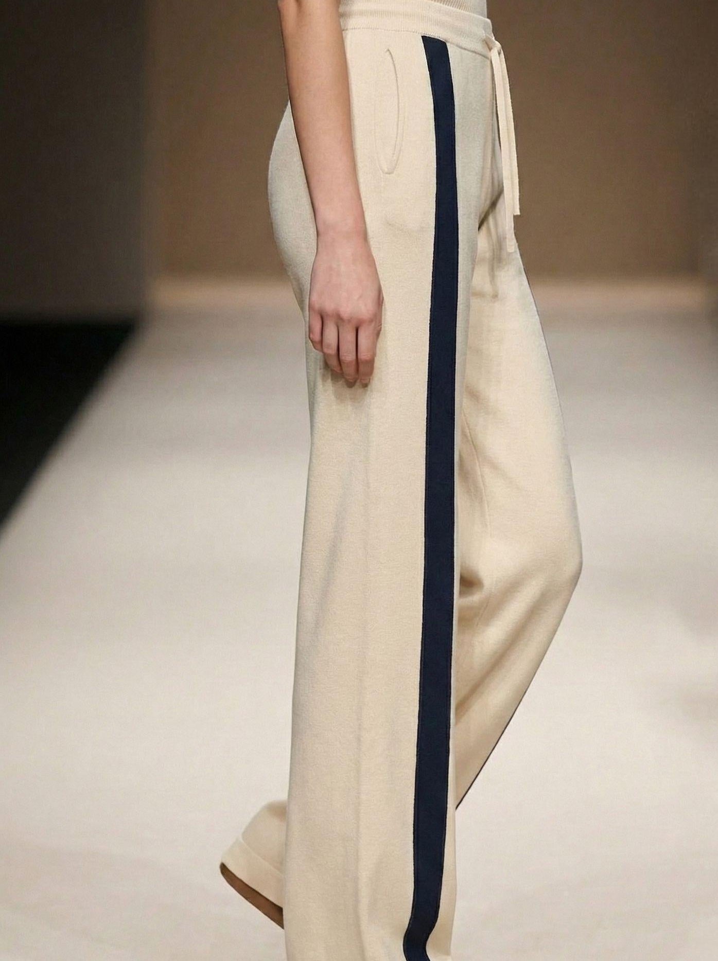 Pantalones rectos con bolsillos