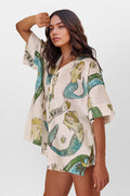 CONJUNTO CAMISERO ESTAMPADO SIRENA