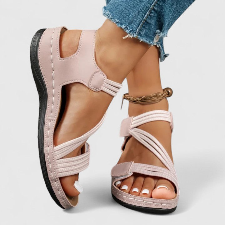 Rosalie | Sandalias Ortopédicas Cruzadas