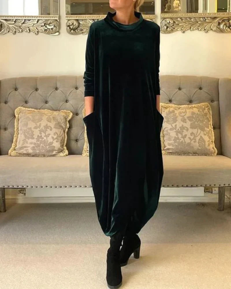 Vestido elegante ancho