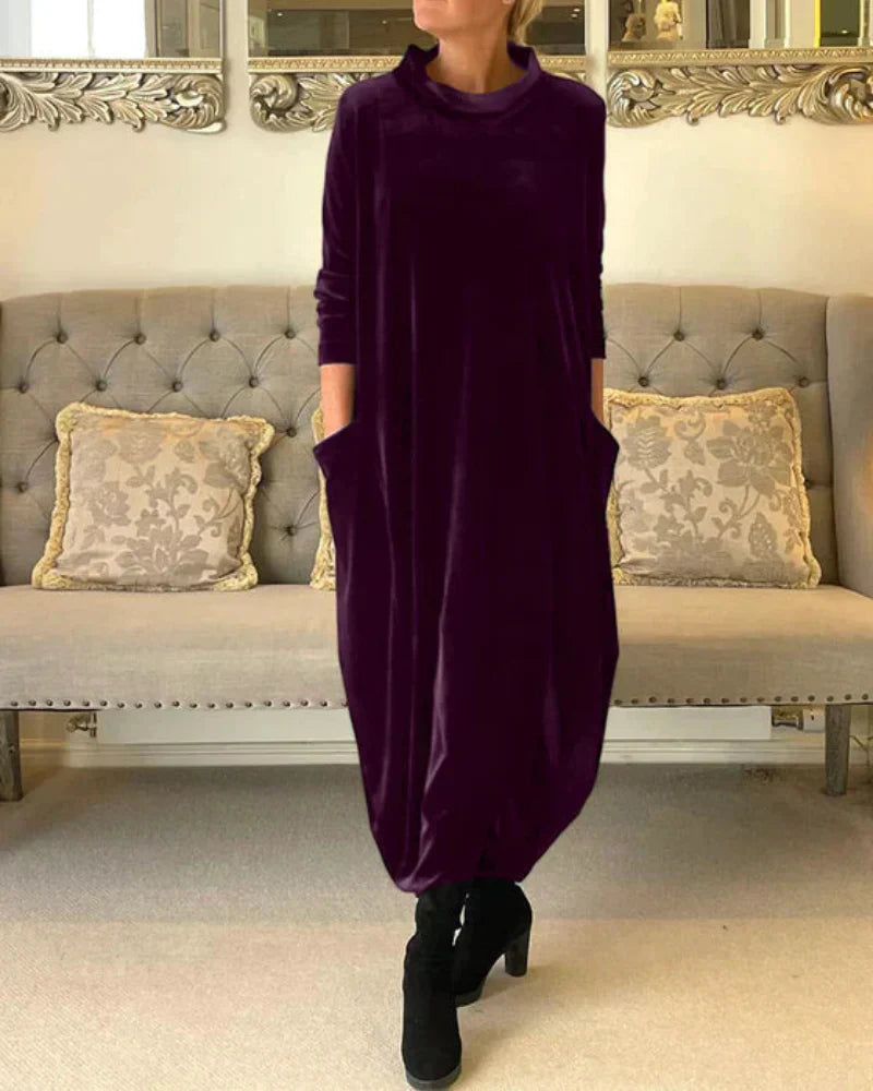 Vestido elegante ancho
