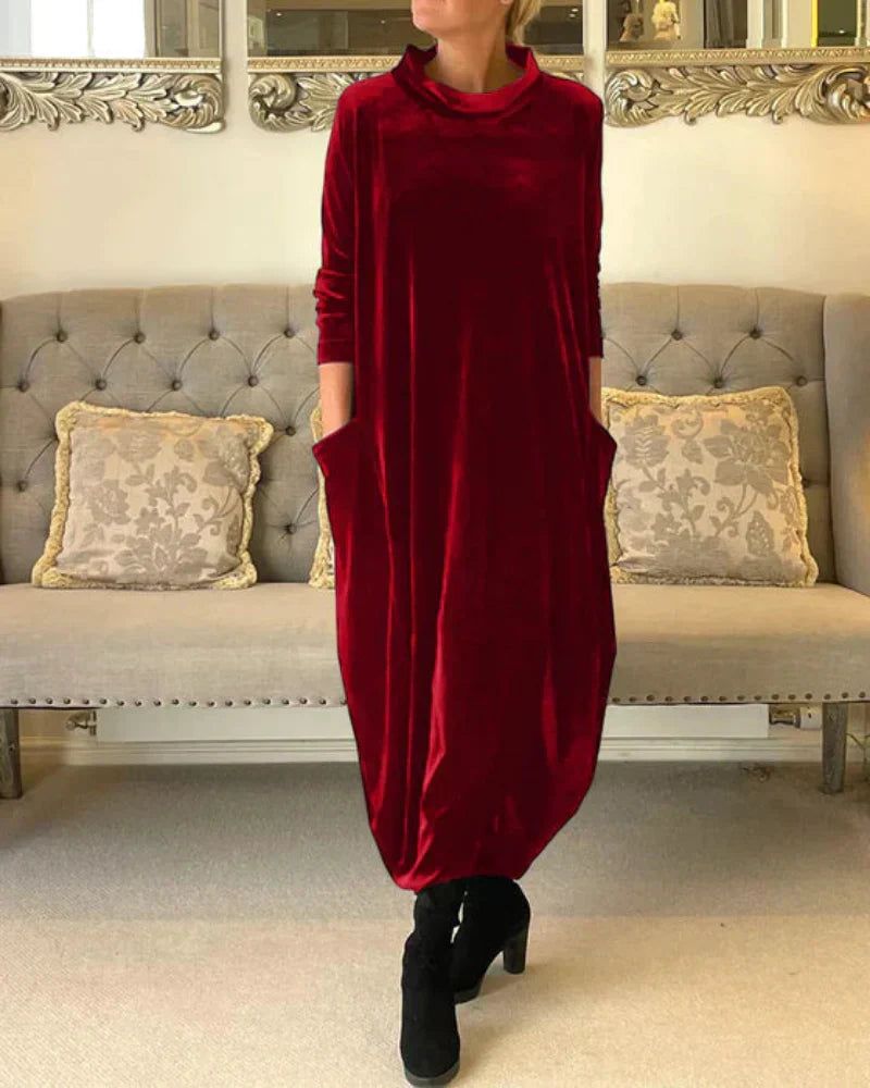 Vestido elegante ancho