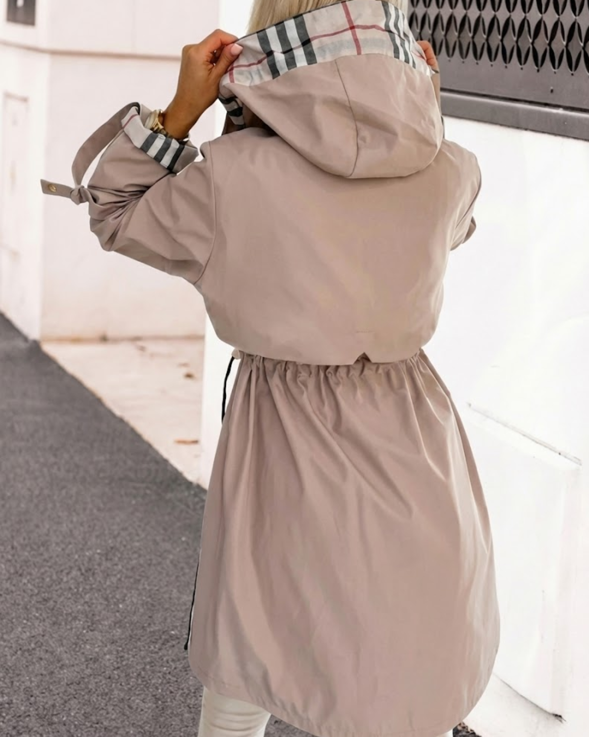 Chaqueta impermeable cortavientos