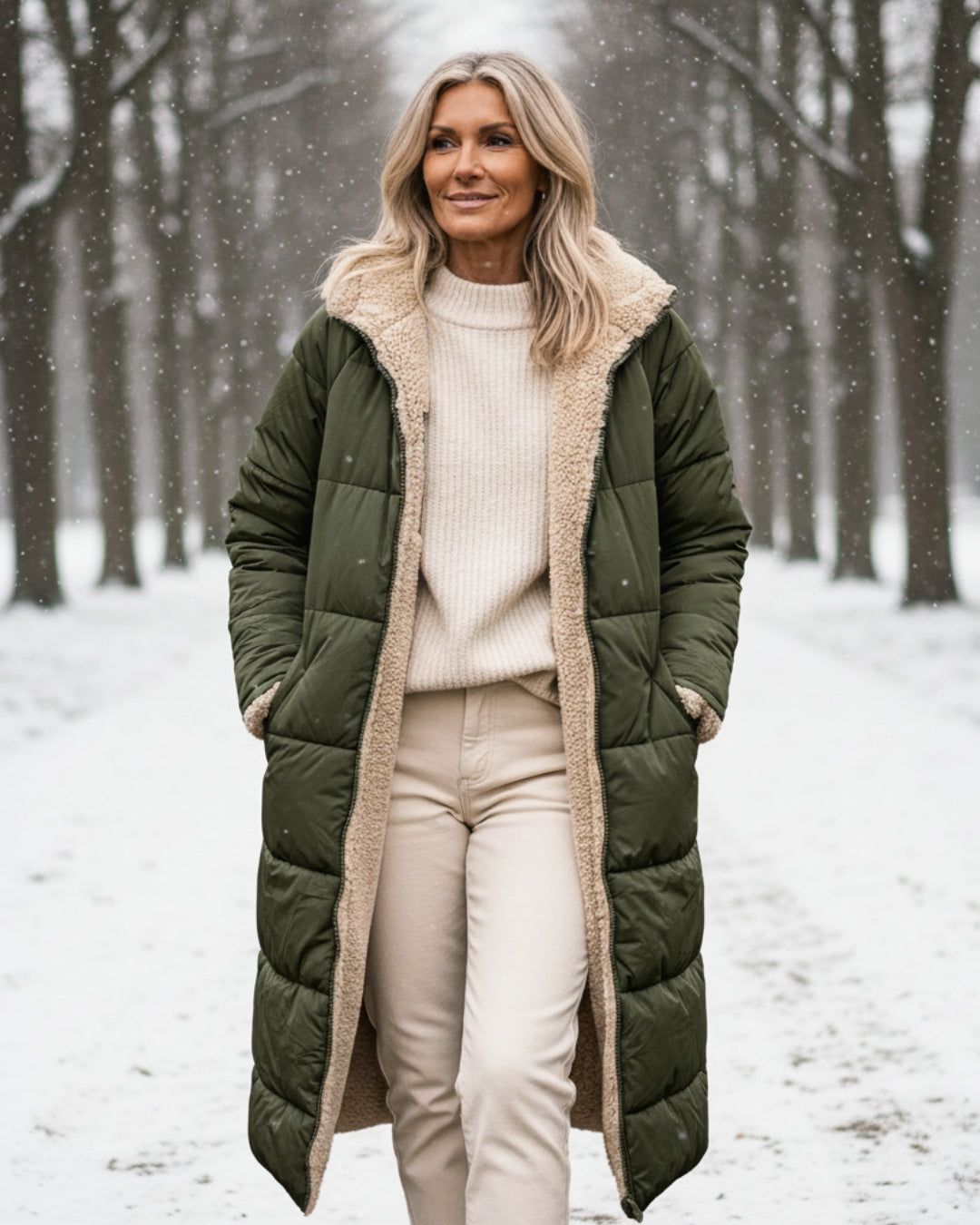 CARLIE I ABRIGO NORDIC REVERSIBLE