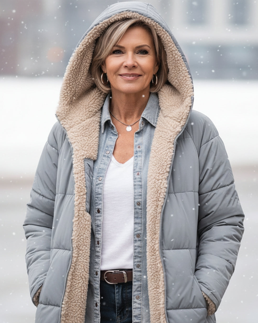 CARLIE I ABRIGO NORDIC REVERSIBLE