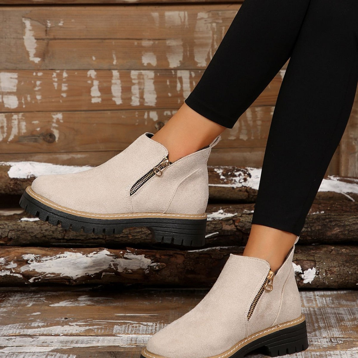 Botas casual con repelente de agua