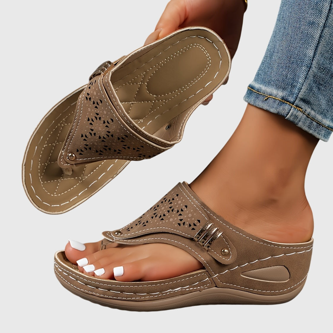 Maëlle | Sandalias Ortopédicas Transpirables
