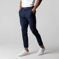 Chino Elástico Premium Azul
