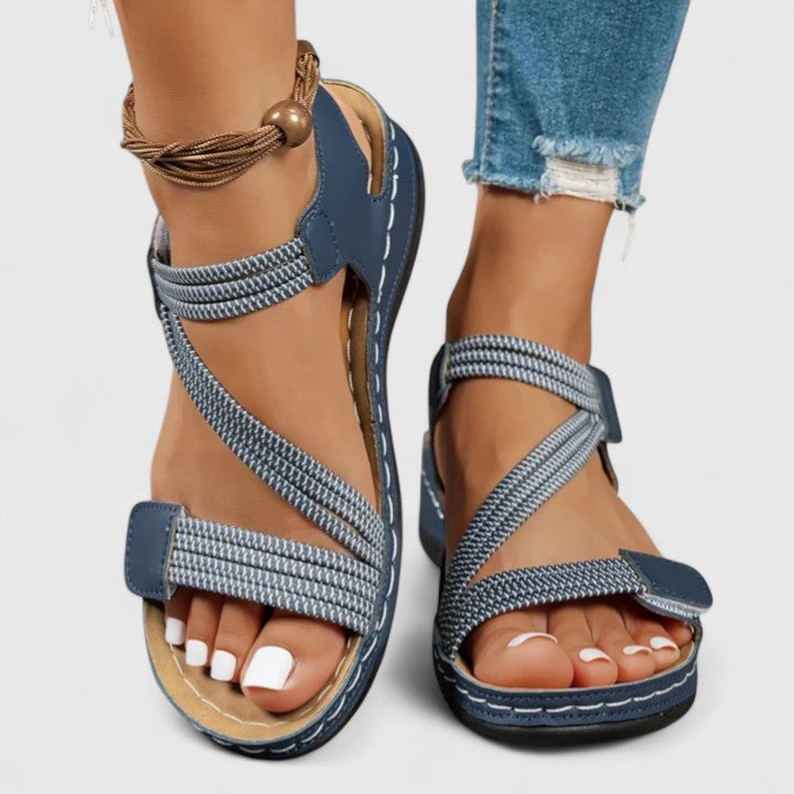 Rosalie | Sandalias Ortopédicas Cruzadas