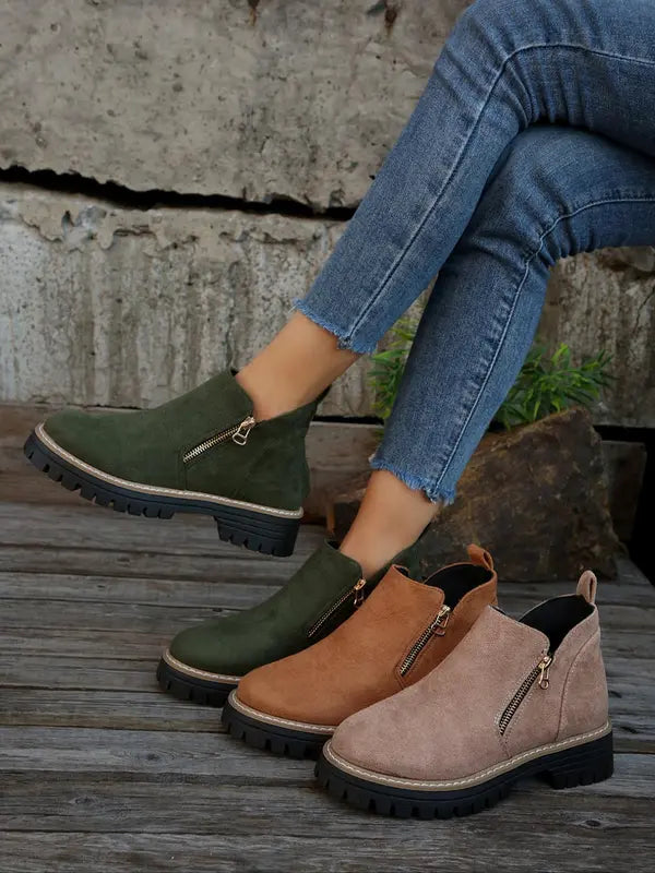 Botas casual con repelente de agua