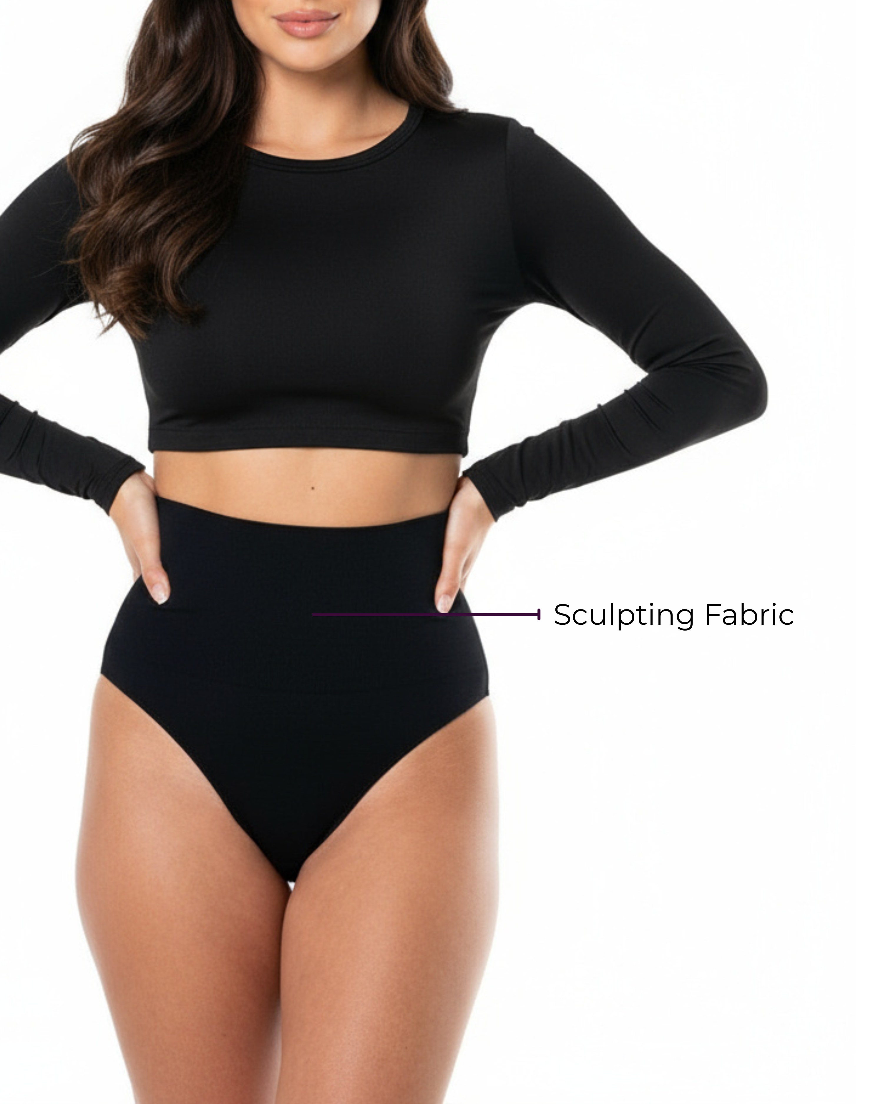 Tanga de talle alto