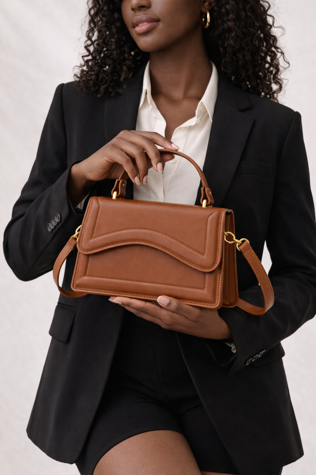 Bolso Hand White