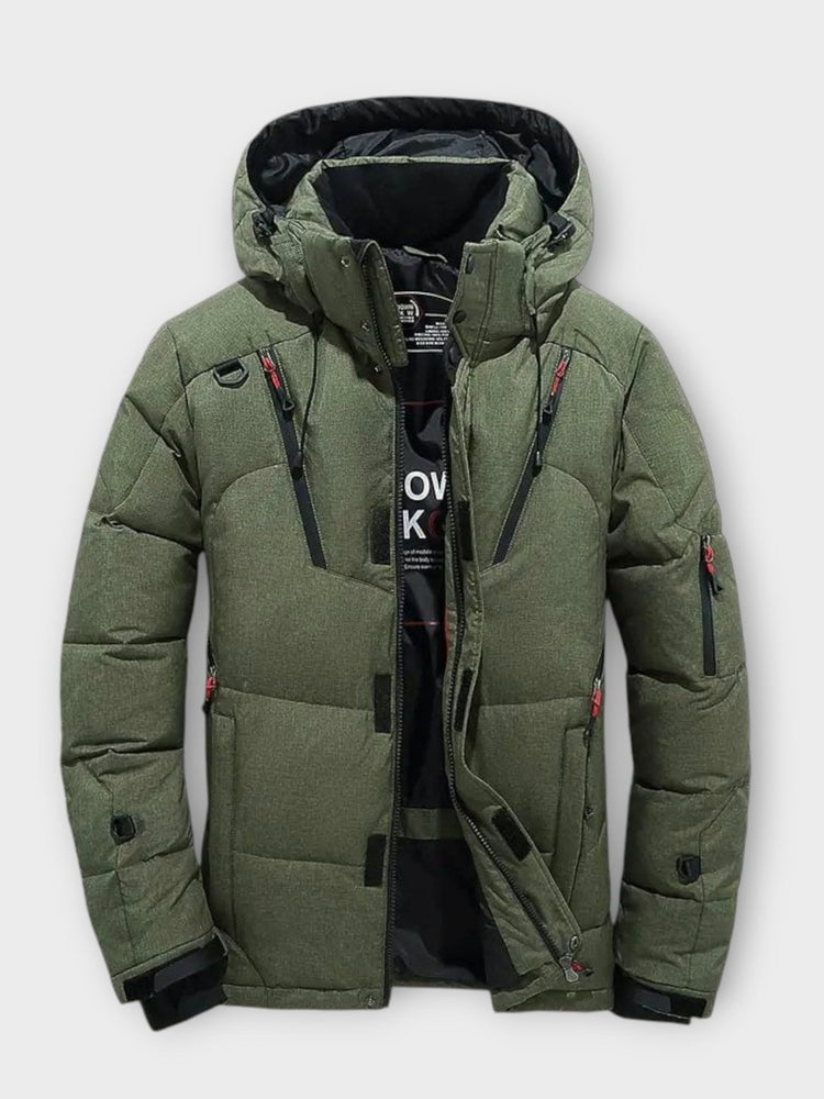 Chaqueta de plumón cálido