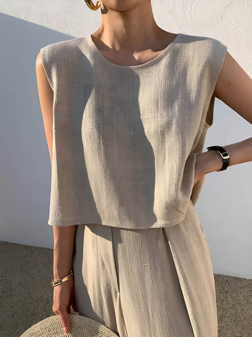 Conjunto de mezcla de lino