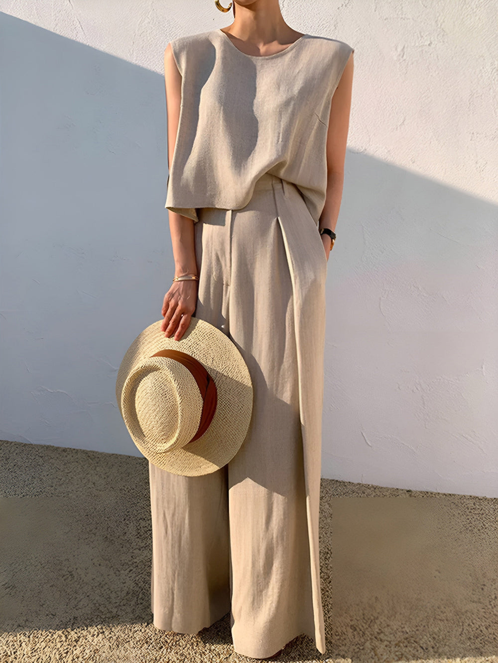Conjunto de mezcla de lino