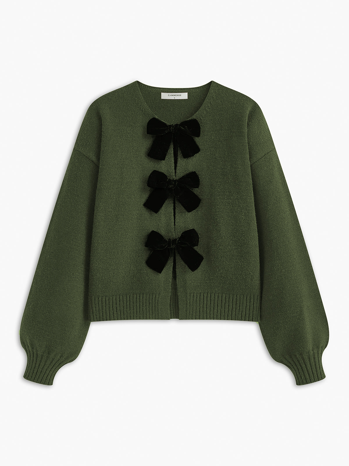 JERSEY CON MANGAS FAROL Y LAZO DE TERCIOPELO