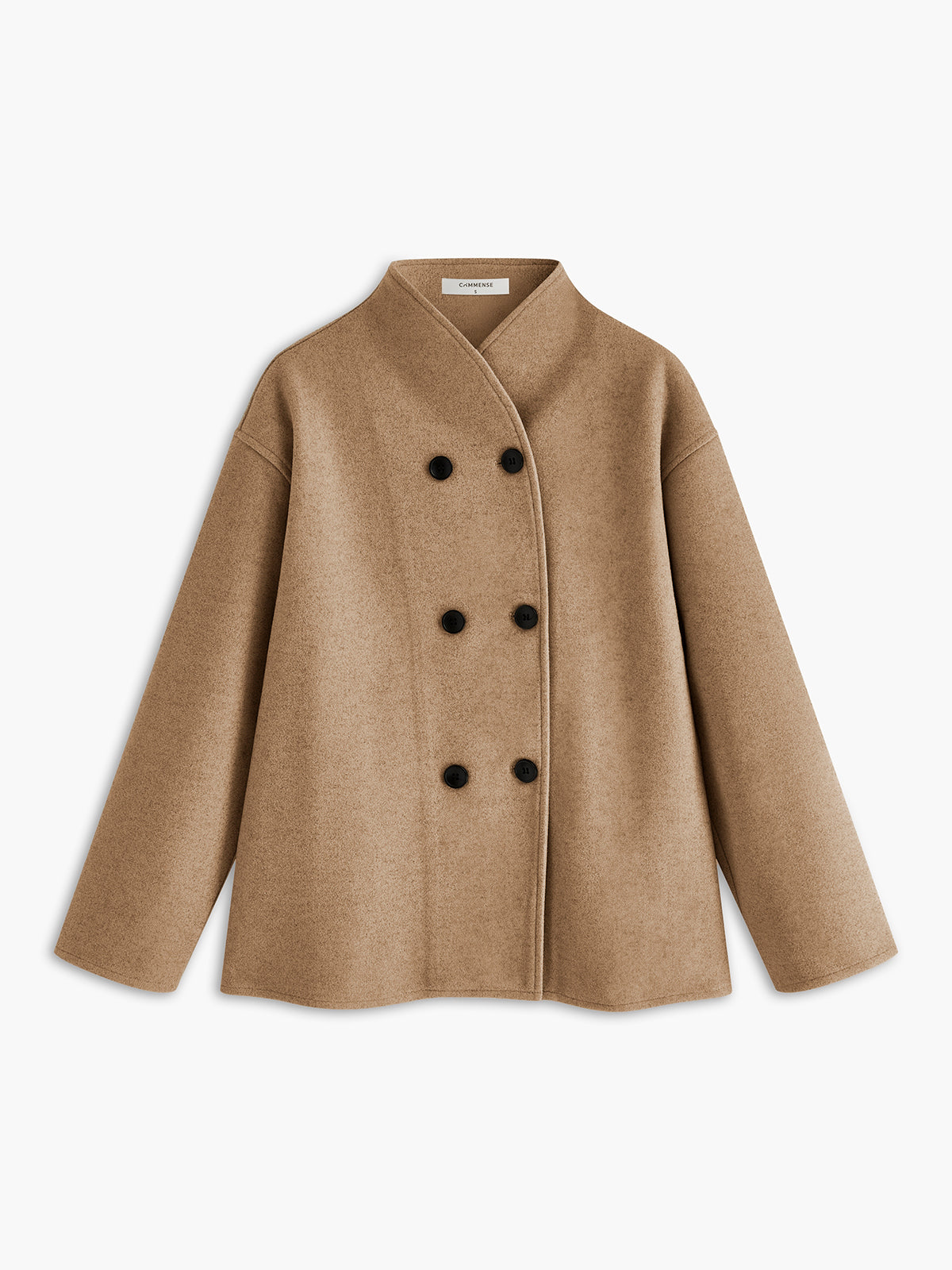 CHAQUETA OVERSIZE CON DOBLE ABOTONADURA