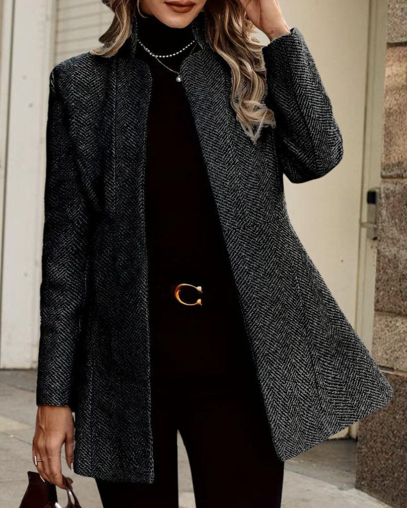 Blazer elegante gaspeado