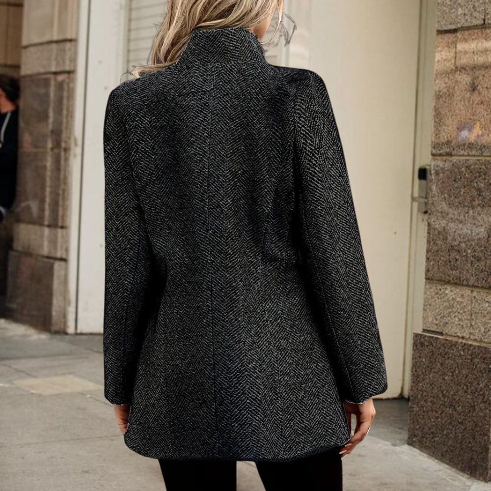 Blazer elegante gaspeado