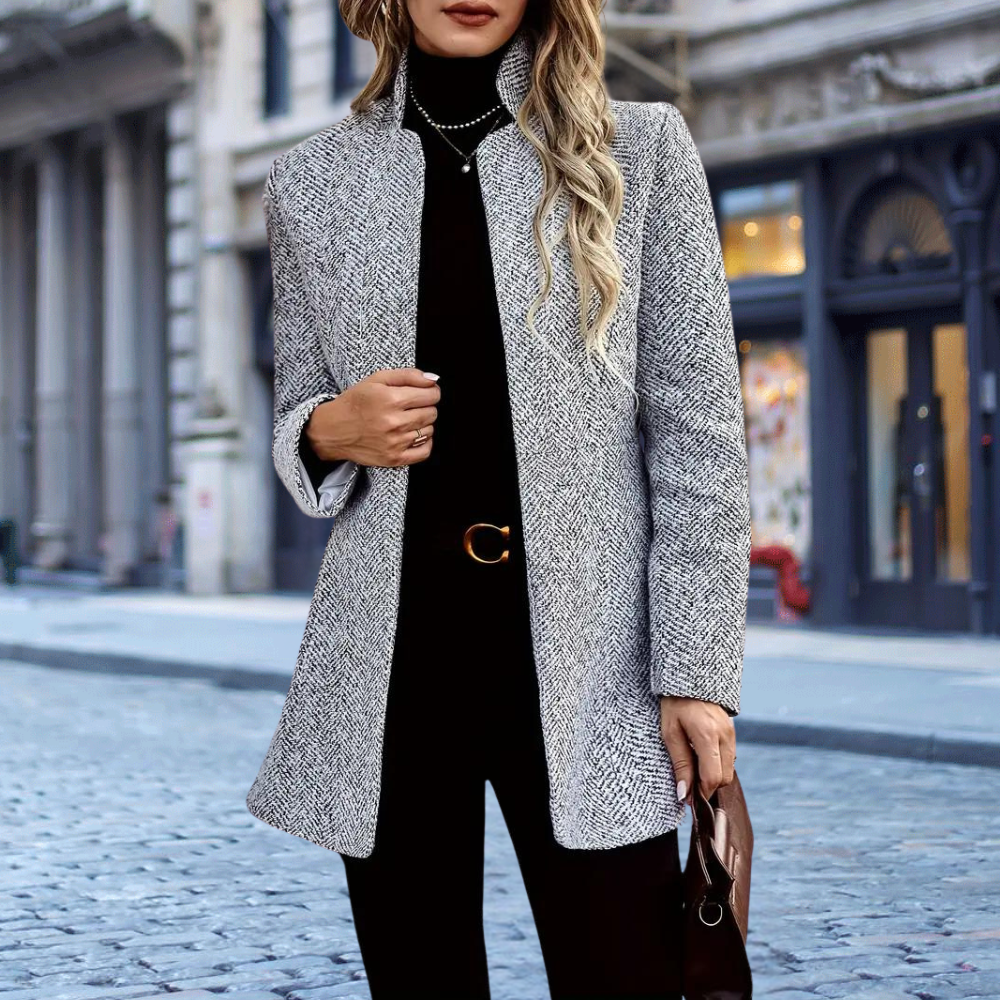 Blazer elegante gaspeado