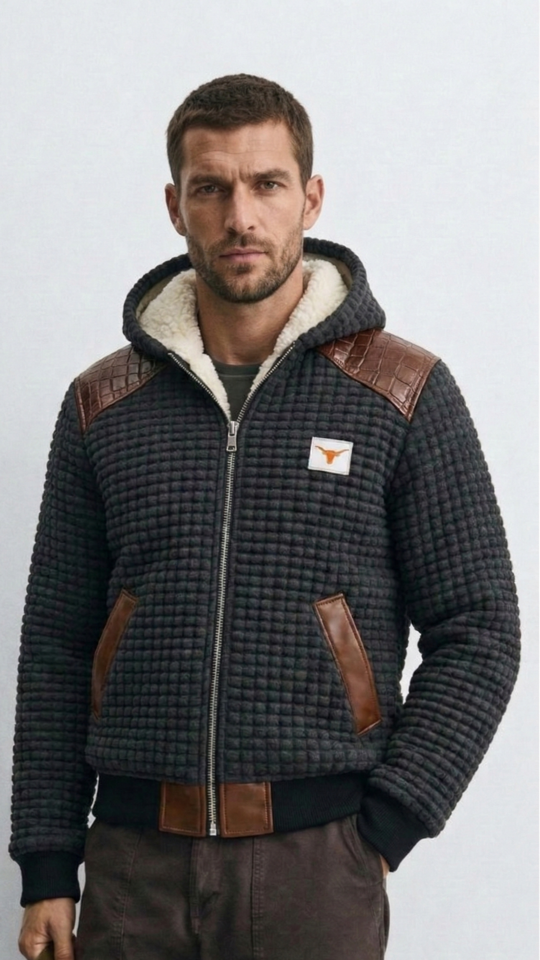 Chaqueta con forro interior