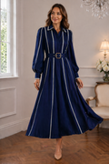 ALEXIA | Elegante vestido con cinturón