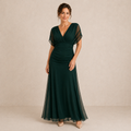 MARELLA | Vestido largo con escote en V