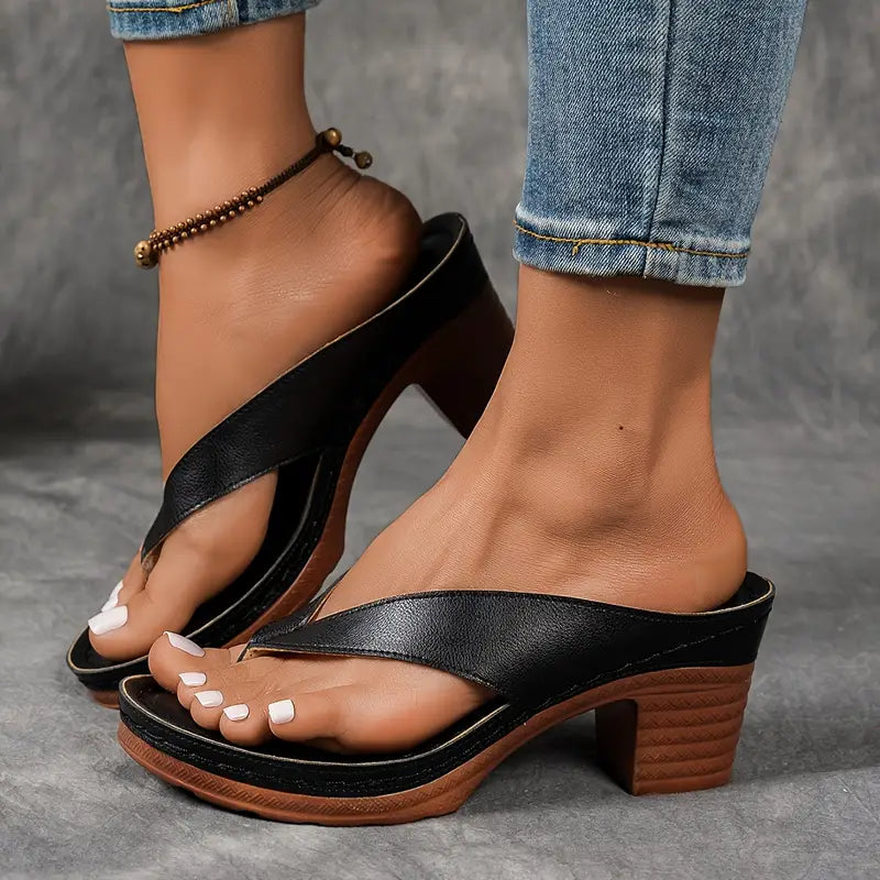 Leona | Sandalias Ortopédicas con Tacón