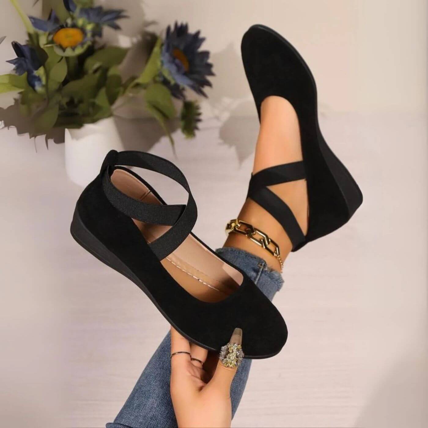Zapatos tipo bailarina