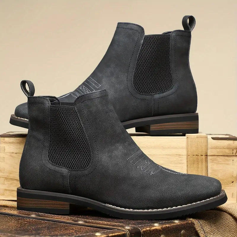 Botas de piel para hombre