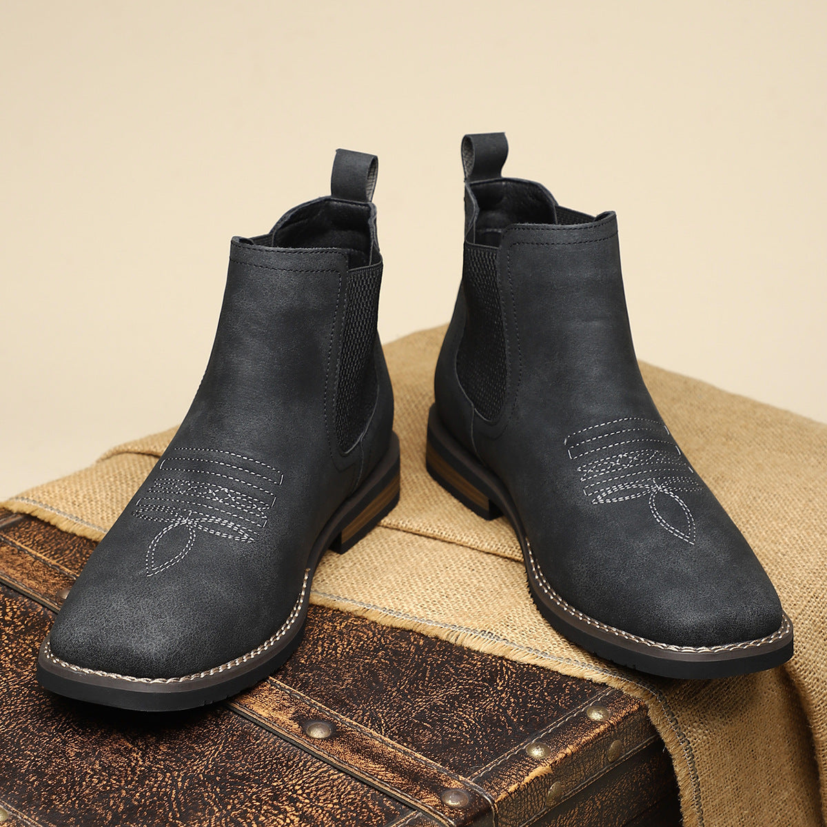 Botas de piel para hombre