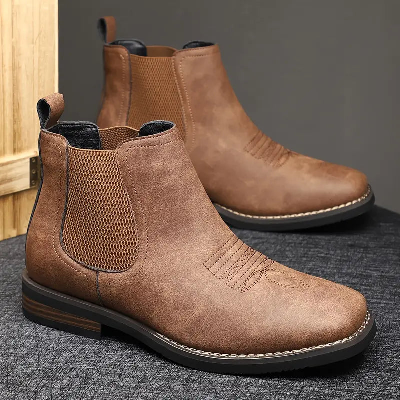 Botas de piel para hombre