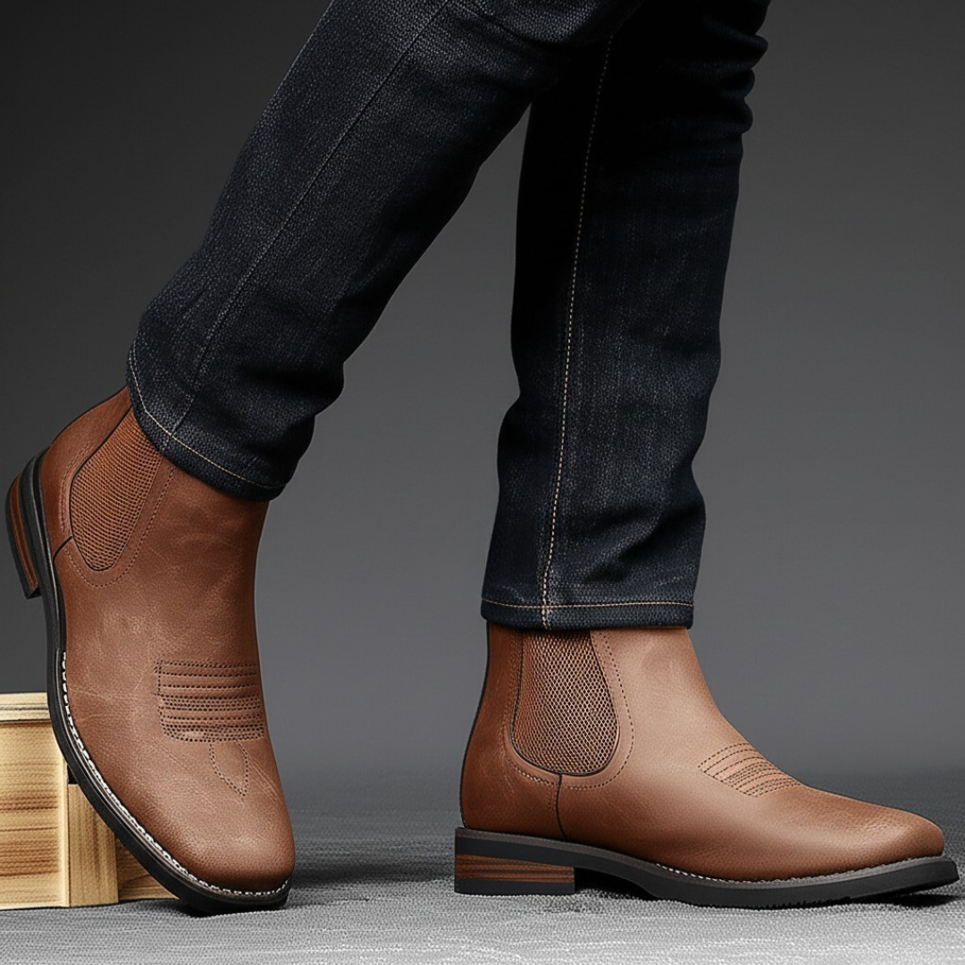 Botas de piel para hombre